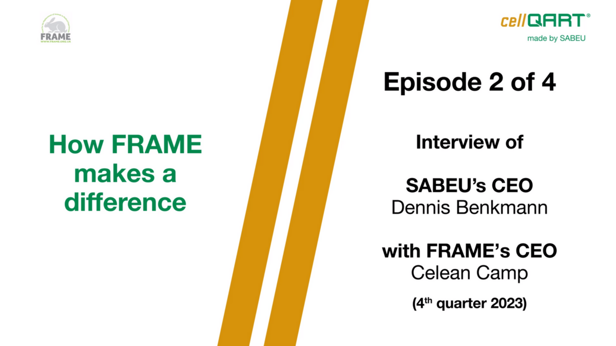 How FRAME makes a difference – Part 2/4 of cellQART's interview series ...